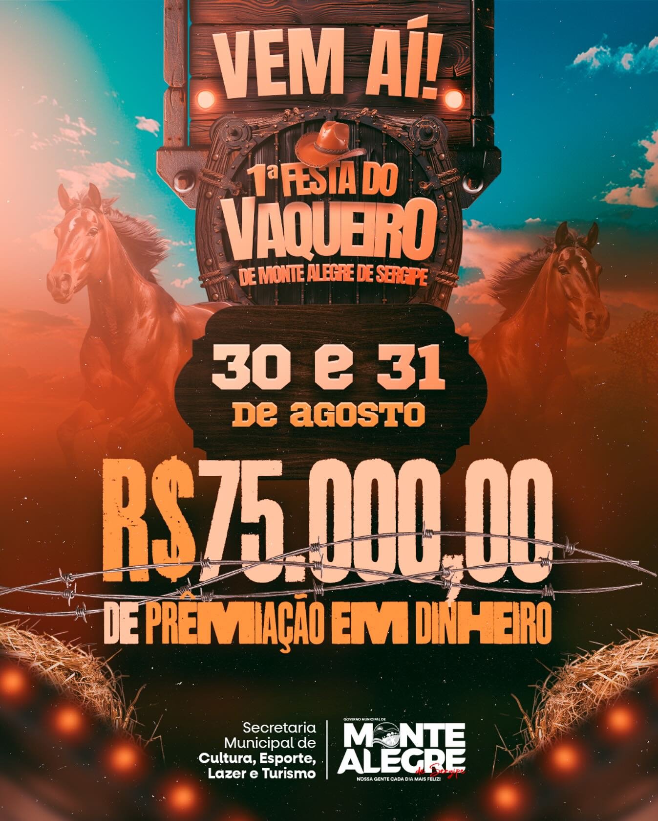 1ª FESTA DO VAQUEIRO DE MONTE ALEGRE
