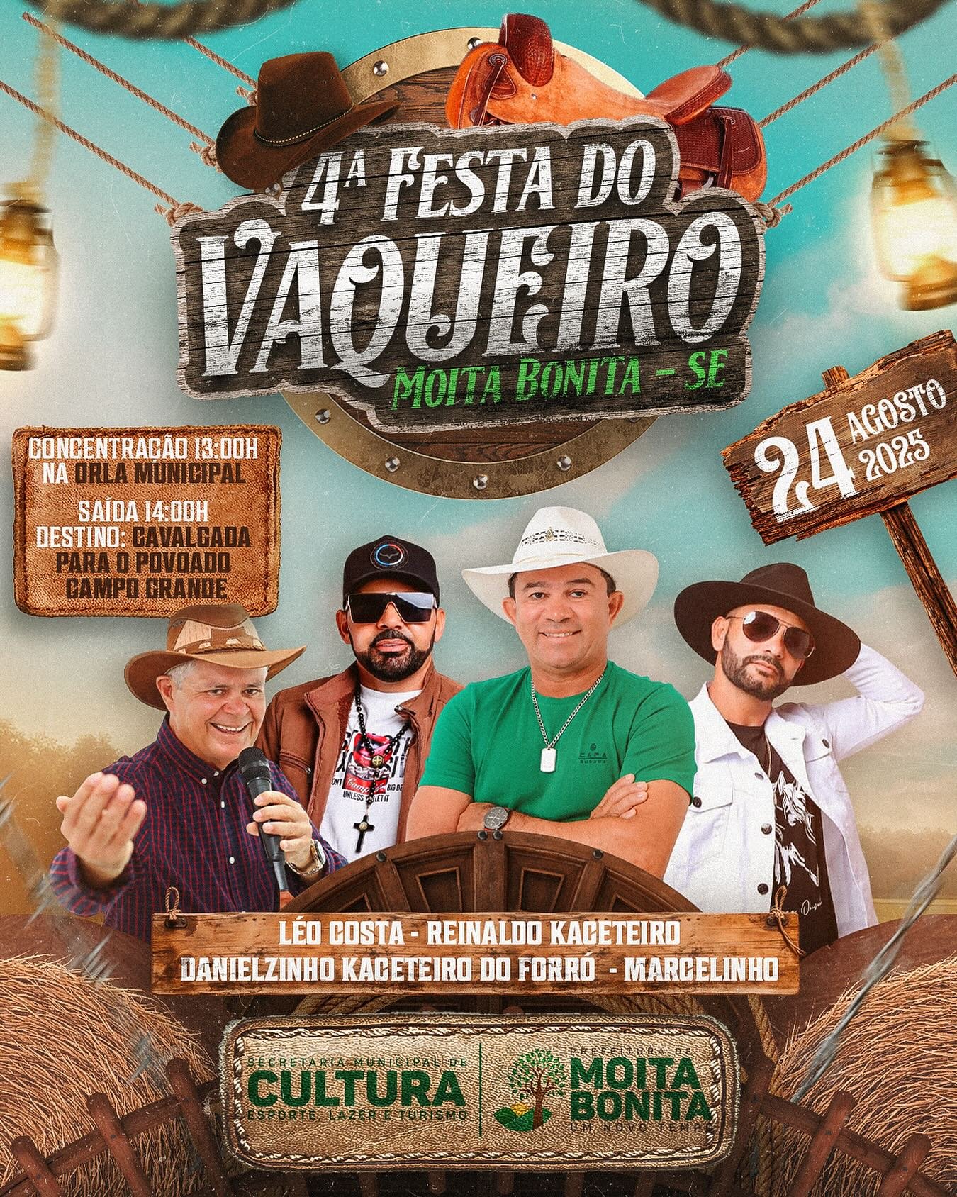 4ª FESTA DO VAQUEIRO DE MOITA BONITA 2025