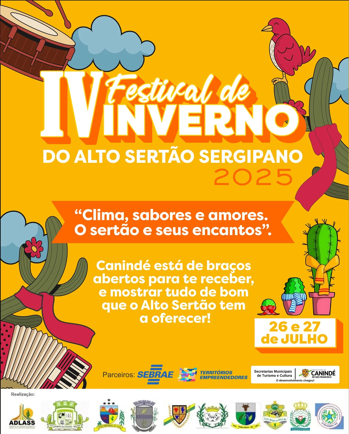 IV FESTIVL DE INVERNO DO ALTO DO SERTÃO SERGIPANO 2025