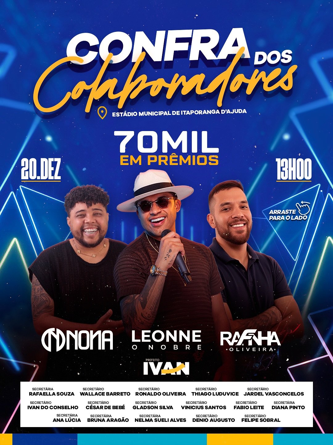 CONFRA DOS COLABORADORES